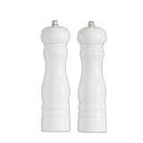 Crafted from rubber wood, our Wooden Salt & Pepper Mills feature a traditional design